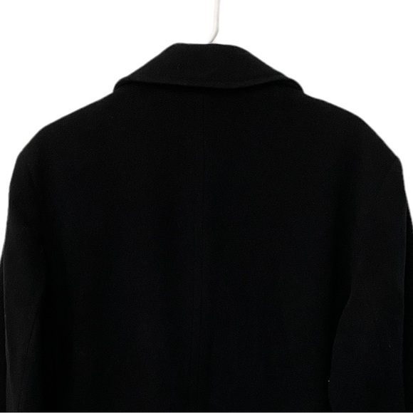 Calvin Klein Wool Cashmere Blend Jacket | Black | Size 1X - Picture 10 of 11